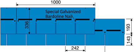 Bardoline Standard APP Roofing Shingles